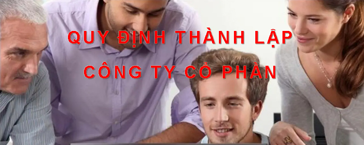 Quy Dinh Thanh Lap Cong Ty Co Phan